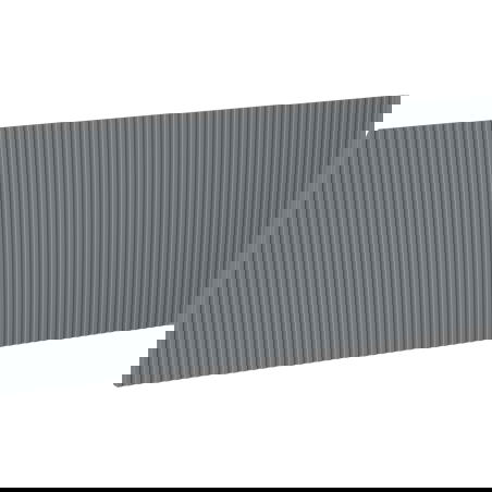 Mexen Rivel přední drážkovaný pro korpus koupelnové skříňky 90 x 43,5 cm, matná grafitová - 91A20-0900-470-1-66