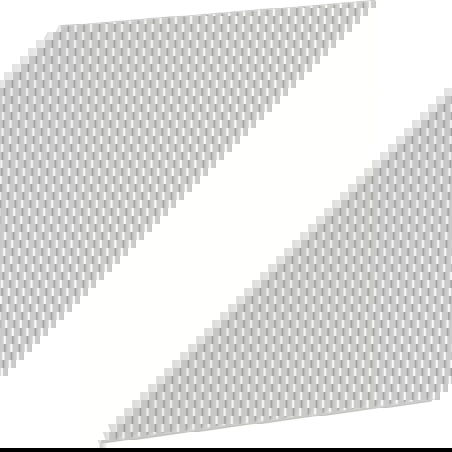 Mexen Rivel čelo drážkované na korpus koupelnové skříňky 35 x 43,5 cm, šedý mat - 91A21-0350-470-1-62