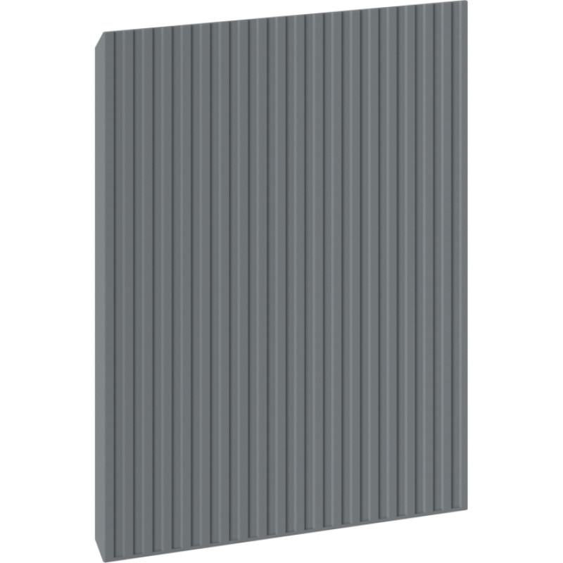 Mexen Rivel přední panel s drážkami pro korpus koupelnové skříňky 30 x 43,5 cm, grafit mat - 91A21-0300-470-1-66