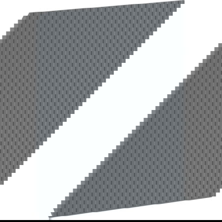 Mexen Rivel čelní deska rýhovaná pro korpus koupelnové skříňky 35 x 43,5 cm, grafit mat - 91A21-0350-470-1-66