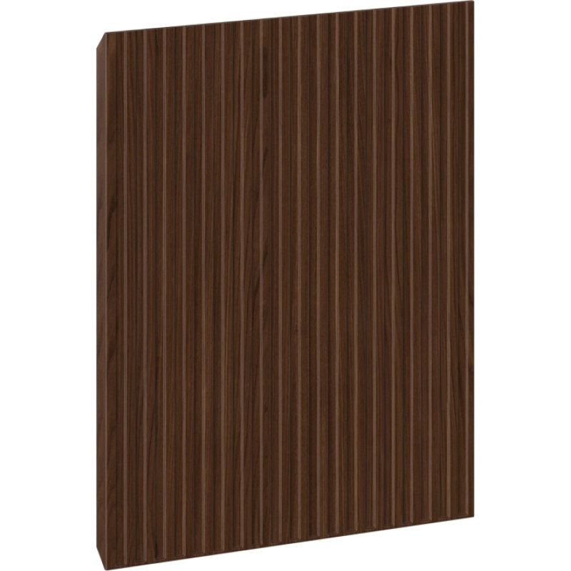Mexen Rivel čelní strana s drážkováním pro korpus koupelnové skříňky 45 x 43,5 cm, ořech - 91A21-0450-470-1-86