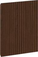 Mexen Rivel čelní strana s drážkováním pro korpus koupelnové skříňky 45 x 43,5 cm, ořech - 91A21-0450-470-1-86