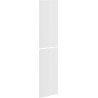 Mexen Rivel čelo rýhované k tělu koupelnové skříňky 35 x 80 cm (2 ks), bílý mat - 91A21-1600-300-2-01