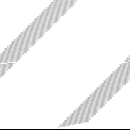 Mexen Rivel přední ryhovaný díl do skříně pod umyvadlo 35 x 80 cm (2 ks), šedý mat - 91A21-1600-300-2-62