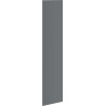 Mexen Rivel čelní panel s rýhovaným vzorem pro korpus koupelnové skříňky 35 x 160 cm, grafit mat - 91A21-1600-300-1-66