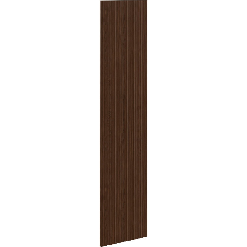 Mexen Rivel přední rýhovaný k tělu koupelnové skříňky 35 x 160 cm (1 ks), ořech - 91A21-1600-300-1-86
