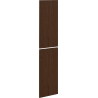 Mexen Rivel přední část s drážkami pro korpus koupelnové skříňky 35 x 80 cm (2 ks), ořech - 91A21-1600-300-2-86