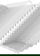 Mexen Kioto-F sprchová stěna Walk-in s rámem 130 x 202 cm, transparentní 8 mm, bílá - 800-130-104-20-00