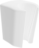 Mexen držák na sprchu, bílý - 79352-20