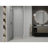 Mexen Roma Sprchové dveře otočné 115 cm, transparentní, chrom - 854-115-000-01-00