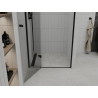 Mexen Roma sprchové dveře sklopné 80 cm, průhledné, černé - 854-080-000-70-00