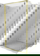 Mexen Exo skládací sprchová kabina 85 x 70 cm, transparentní, zlatá - 816-085-070-50-00