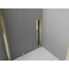 Mexen Exo-F skládací sprchový kout 90 x 95 cm, transparentní, zlatý - 816-090-095-50-00