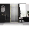 Mexen Exo-B Duo dvojité sprchové dveře 70 cm, průhledné, zlaté - 814-070-000-50-00