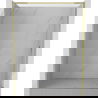 Mexen Exo sprchové dveře posuvné 135 cm, transparentní, zlaté - 8151-135-000-50-00