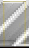 Mexen Exo skládací sprchové dveře 60 cm, transparentní, zlaté - 816-060-000-50-00