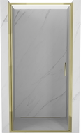Mexen Exo-B sprchové dveře kyvné 95 cm, transparentní, zlaté - 817-095-000-50-00