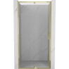 Mexen Exo-R sprchové dveře výklopné 125 cm, průhledné, zlaté - 819-125-000-50-00