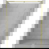 Mexen Exo sprchové dveře otočné 130 cm, transparentní, zlaté - 819-130-000-50-00