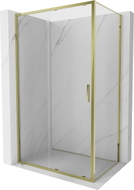 Mexen Exo-S posuvný sprchový kout 120 x 80 cm, transparentní, zlatý - 8151-120-080-50-00