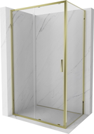 Mexen Exo posuvný sprchový kout 155 x 95 cm, průhledný, zlatý - 8151-155-095-50-00