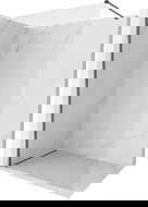 Mexen Kioto-X sprchová stěna Walk-in 50 x 200 cm, transparentní 10 mm, kartáčovaná gun gray - 800-050-101-66-00-X