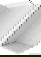 Mexen Kioto-X sprchová stěna Walk-in 120 x 200 cm, transparentní 10 mm, kartáčovaná střelná šedá - 800-120-101-66-00-X