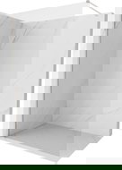 Mexen Kioto-X sprchová stěna Walk-in 130 x 200 cm, transparentní 10 mm, kartáčovaný nikl - 800-130-101-97-00-X