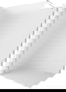 Mexen Kioto-X sprchová stěna Walk-in 90 x 200 cm, matné sklo 10 mm, chrom - 800-090-101-01-30-X