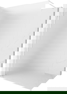 Mexen Kioto-X sprchová stěna Walk-in 80 x 200 cm, matné sklo 10 mm, bílá - 800-080-101-20-30-X