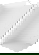 Mexen Kioto-X sprchová stěna Walk-in 160 x 200 cm, matné sklo 10 mm, bílá - 800-160-101-20-30-X