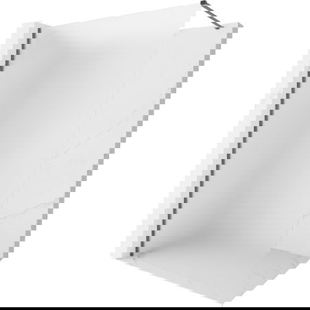 Mexen Kioto-X sprchová stěna Walk-in 70 x 200 cm, mrazný 10 mm, gun gray kartáčovaný - 800-070-101-66-30-X