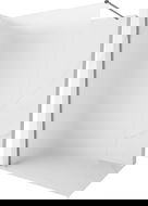 Mexen Kioto-X sprchová zástěna Walk-in 50 x 200 cm, matné sklo 10 mm, gun metal - 800-050-101-95-30-X