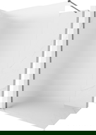 Mexen Kioto-X sprchová stěna Walk-in 100 x 200 cm, mrazivá 10 mm, gun metal - 800-100-101-95-30-X