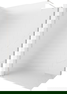 Mexen Kioto-X sprchová stěna Walk-in 50 x 200 cm, matné sklo 10 mm, kartáčovaný nikl - 800-050-101-97-30-X