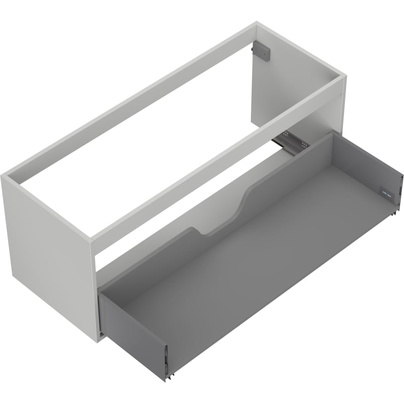 Mexen Box-A korpus skříňky pod umyvadlo 120 cm, 1 zásuvka, šedý mat - 91AX0-1200-470-1-62