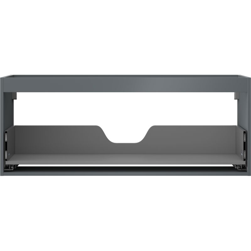 Mexen Box-A korpus skříňky pod umyvadlo 120 cm, 1 zásuvka, matný grafit - 91AX0-1200-470-1-66