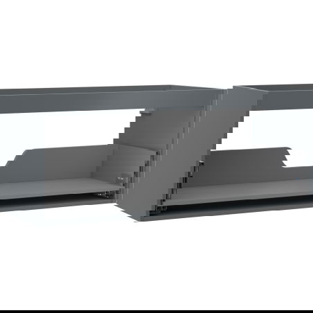 Mexen Box-A korpus skříňky pod umyvadlo 120 cm, 1 zásuvka, matný grafit - 91AX0-1200-470-1-66