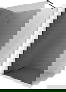 Mexen Kioto-X sprchová stěna Walk-in 60 x 200 cm, grafit 10 mm, černá - 800-060-101-70-40-X