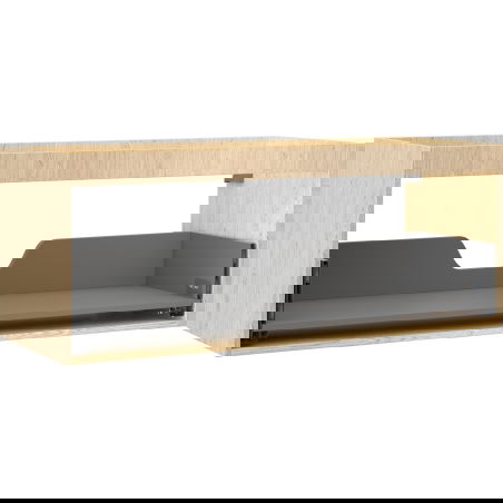 Mexen Box-A skříňka pod umyvadlo 120 cm, 1 zásuvka, dub - 91AX0-1200-470-1-81