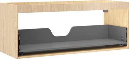 Mexen Box-A skříňka pod umyvadlo 120 cm, 1 zásuvka, dub - 91AX0-1200-470-1-81