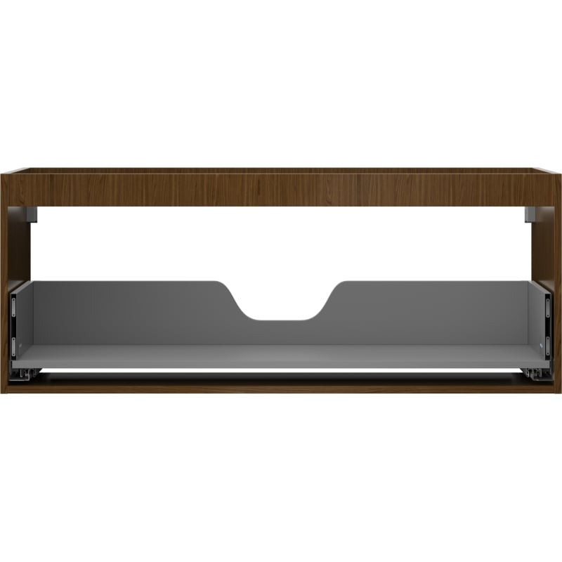 Mexen Box-A korpus skříňky pod umyvadlo 120 cm, 1 zásuvka, ořech - 91AX0-1200-470-1-86