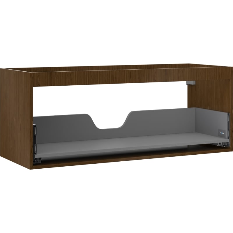 Mexen Box-A korpus skříňky pod umyvadlo 120 cm, 1 zásuvka, ořech - 91AX0-1200-470-1-86