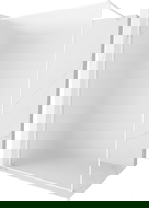 Mexen Kioto-XF sprchová stěna Walk-in s rámem 90 x 202 cm, mat 10 mm, bílá - 800-090-104-20-30-X