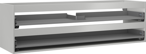 Mexen Box-A korpus skříňky pod umyvadlo 160 cm, 2 zásuvky, šedý mat - 91AX0-1600-470-2-62