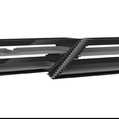 Mexen Box-A korpus skříňky pod umyvadlo 160 cm, 2 zásuvky, černý lesk - 91AX0-1600-470-2-70