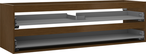 Mexen Box-A korpus skříňky pod umyvadlo 160 cm, 2 zásuvky, ořech - 91AX0-1600-470-2-86