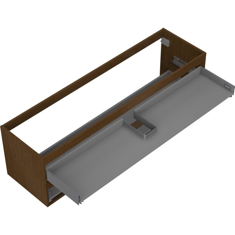 Mexen Box-A korpus skříňky pod umyvadlo 160 cm, 2 zásuvky, ořech - 91AX0-1600-470-2-86