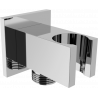 Mexen Cube rohová přípojka, chrom - 79300-00