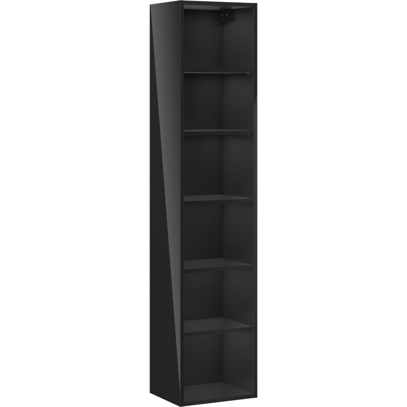 Mexen Box-A korpus sloupku koupelnového 35 cm, černý lesk - 91AX1-1600-300-1-70